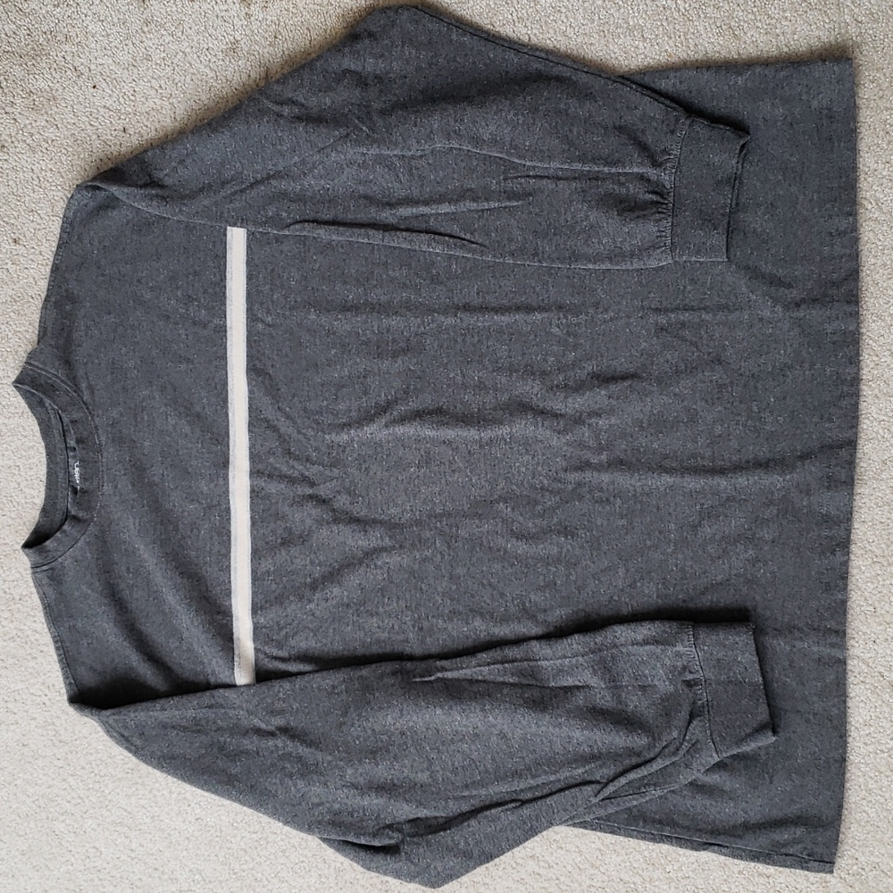 Puritan Grey Long Sleeve Shirt Size XL